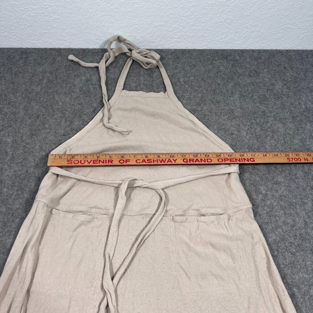 Free People FP Beach Beige Cooper Midi Wrap Halter Dress Women's Size XS - Picture 2 of 10